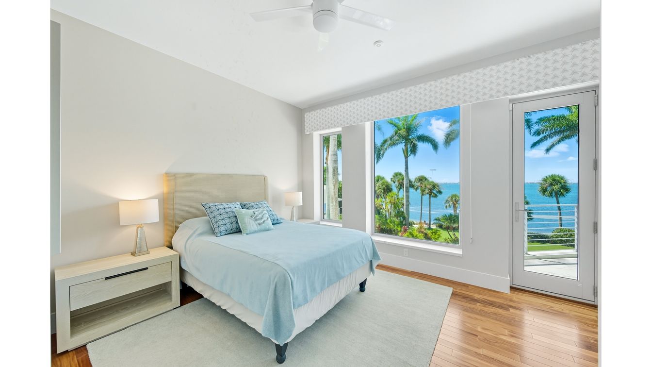 Bedroom, Interior, Water, Wood Texture Flooring