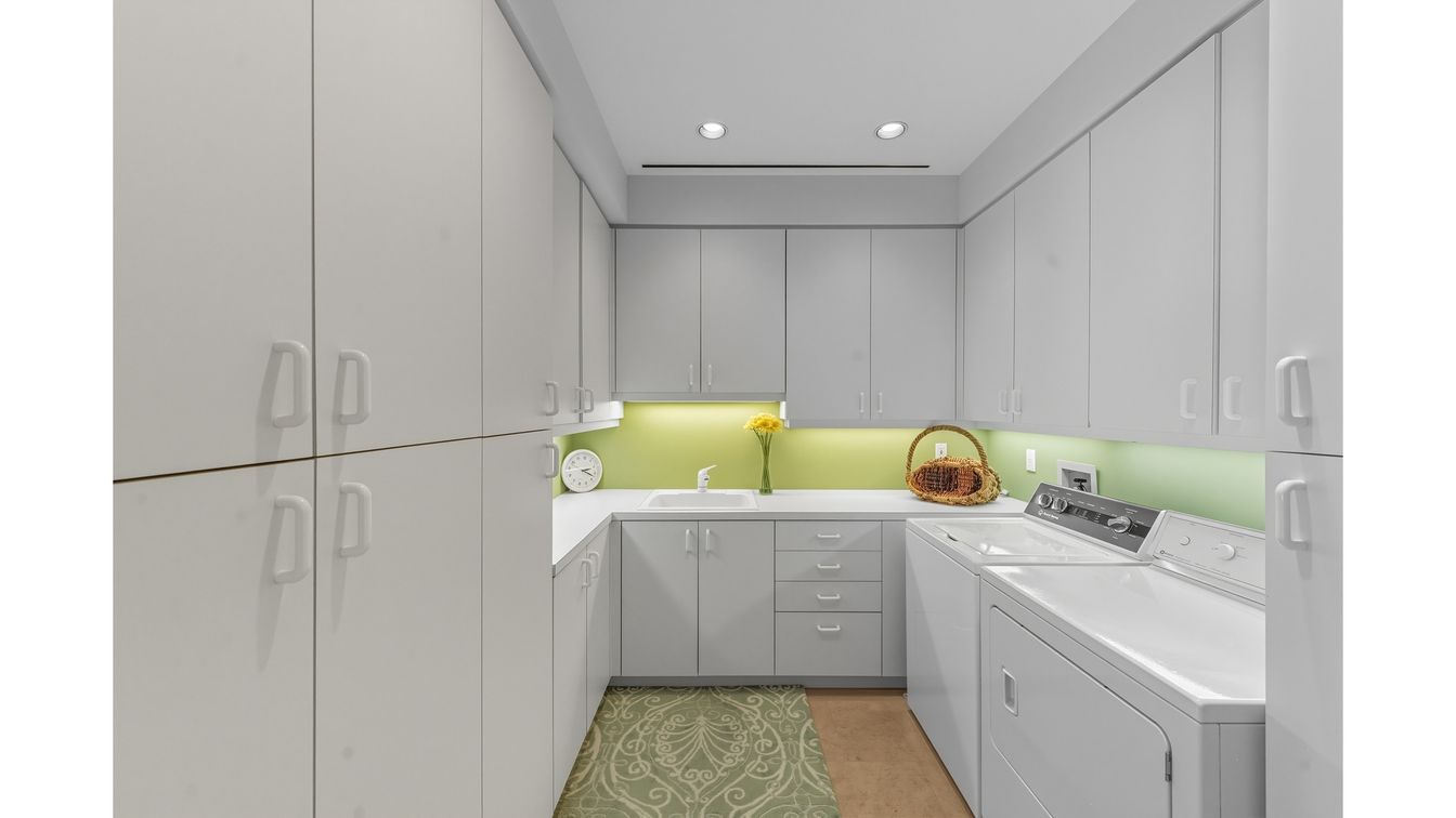 Interior, Recessed Lighting, Washer