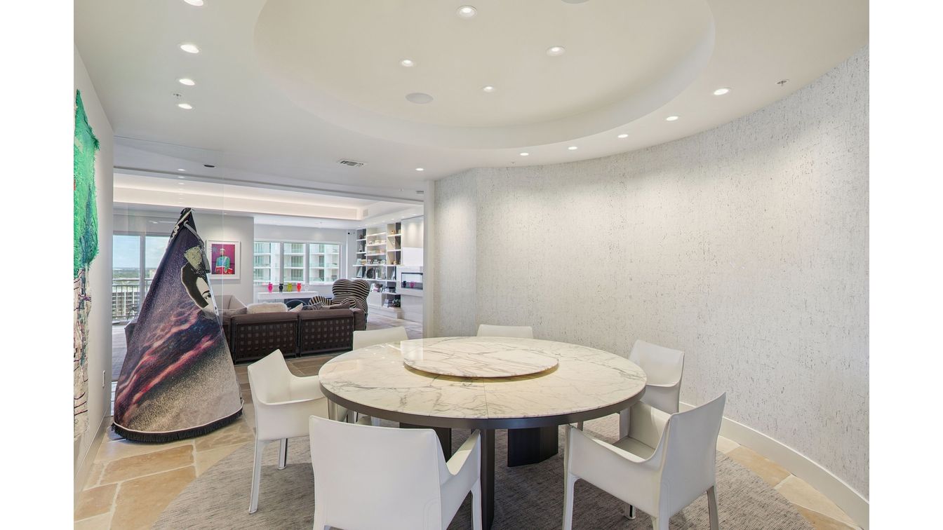 Dining room, Interior, Living room, Recessed Lighting