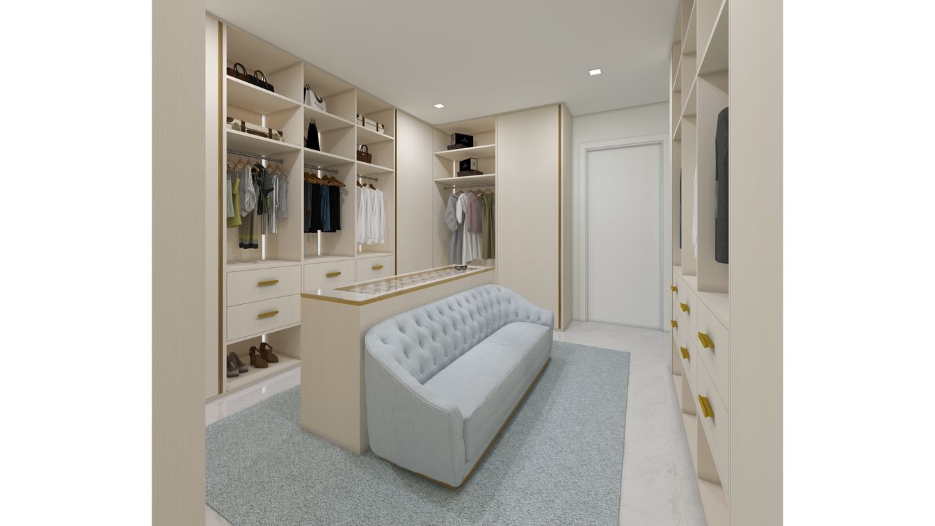 Interior, Recessed Lighting, Walk-in Closets