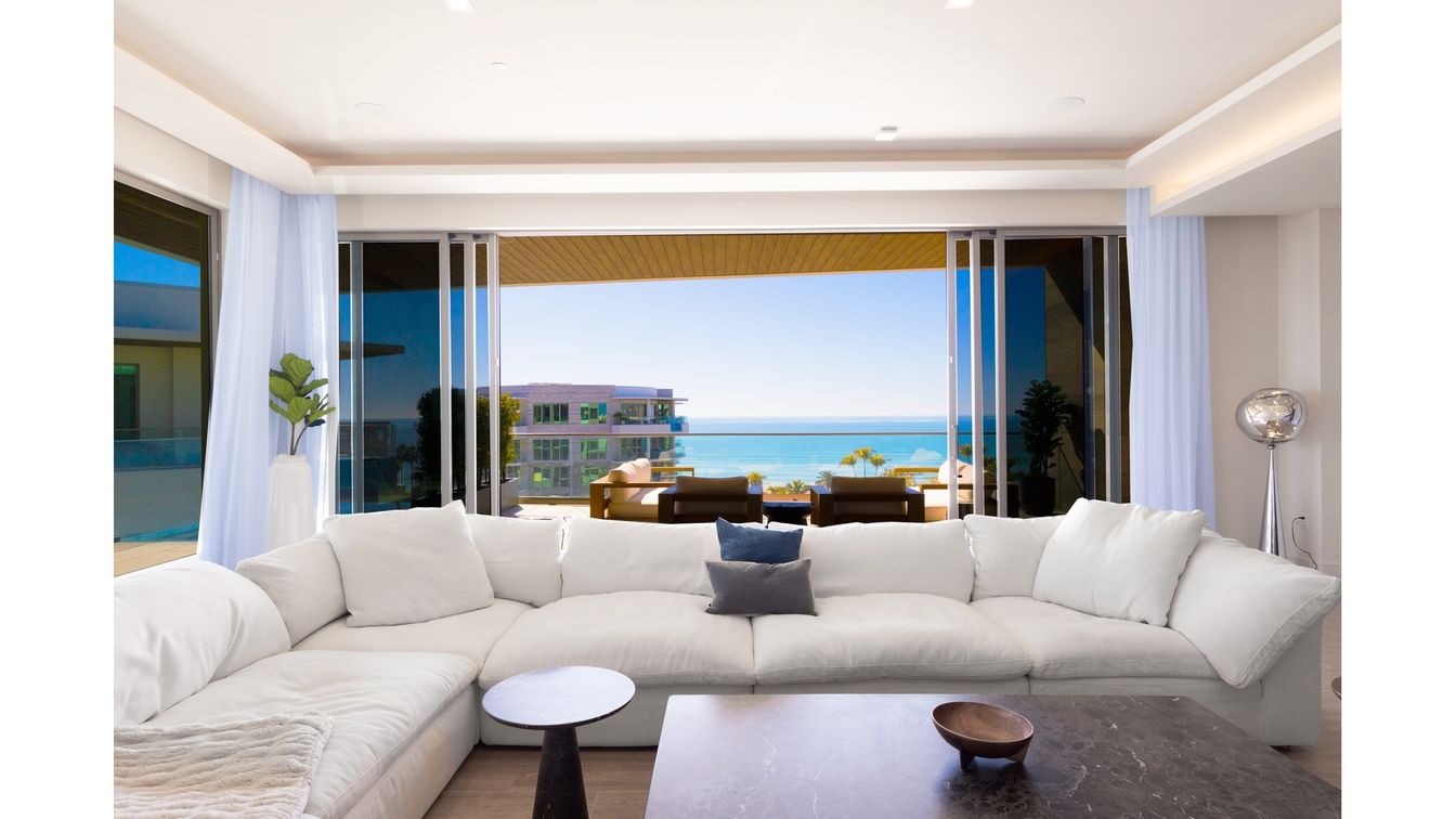 Interior, Living room, Recessed Lighting, Water, Wood Texture Flooring