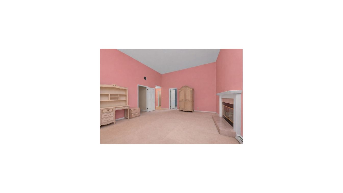 Empty room, Fireplace, Interior