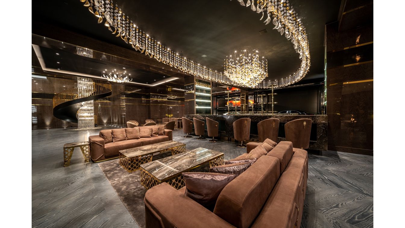 Chandelier, Interior, Living room, Wood Texture Flooring