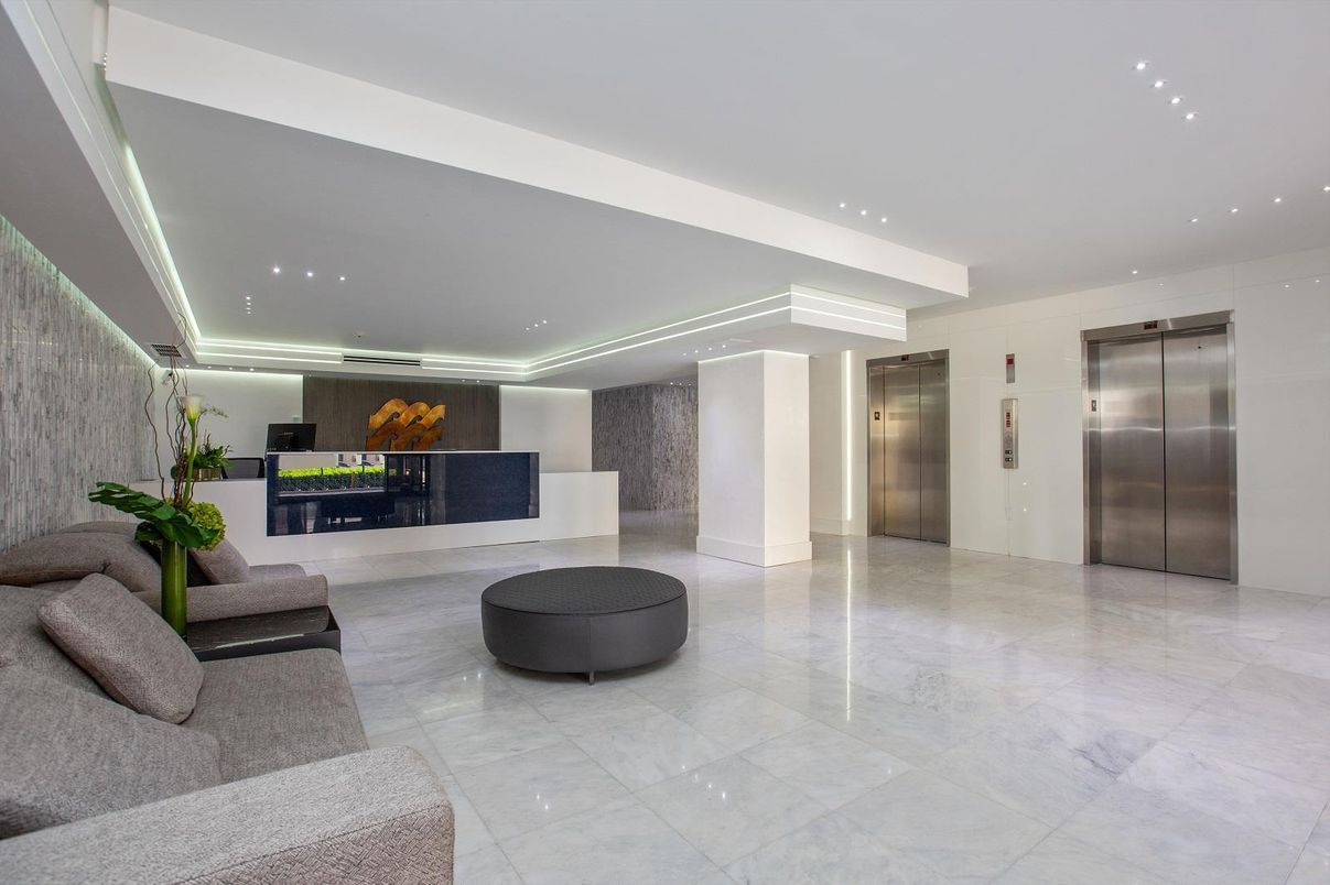 Elevator, Interior, Recessed Lighting