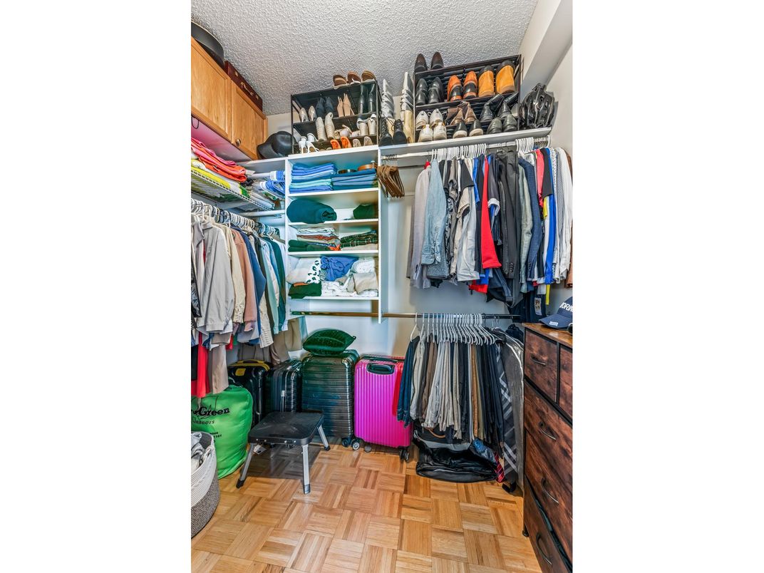 Interior, Walk-in Closets, Wood Texture Flooring