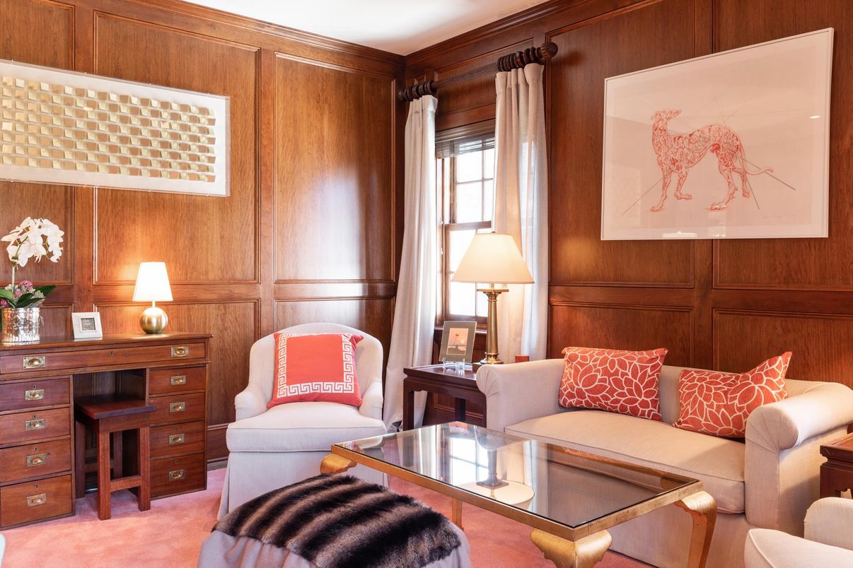 Interior, Living room, Wooden Walls