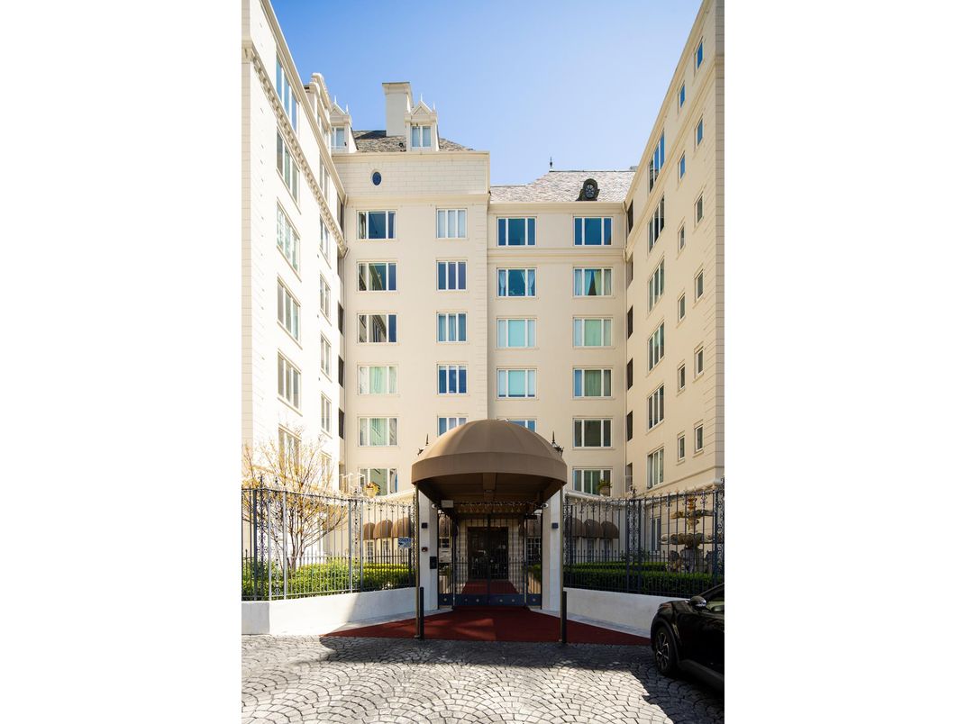 Exterior, Facade, Condo Building