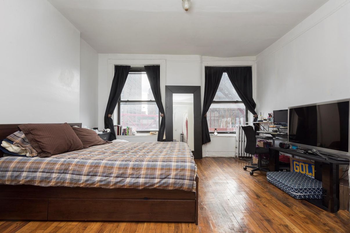 Bedroom, Home Office, Interior, Wood Texture Flooring