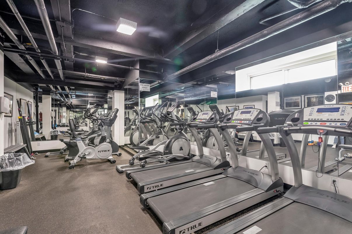 Fitness Equipment, Gym, Interior