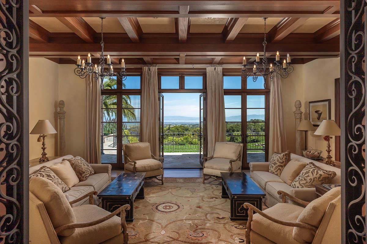 Chandelier, Interior, Living room, Wooden Beams