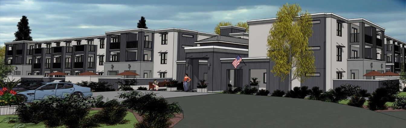 Exterior, Facade, Modern