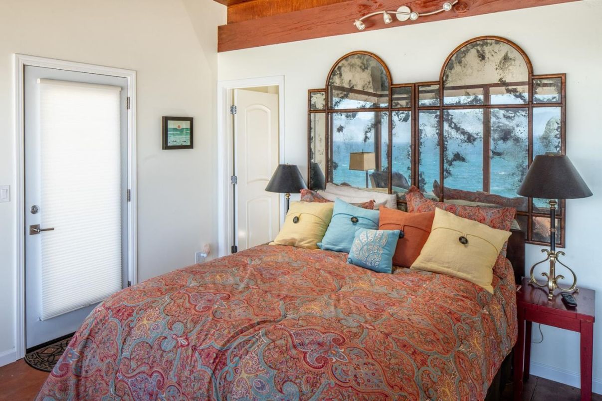 Bedroom, Interior, Wooden Beams, Wood Texture Flooring