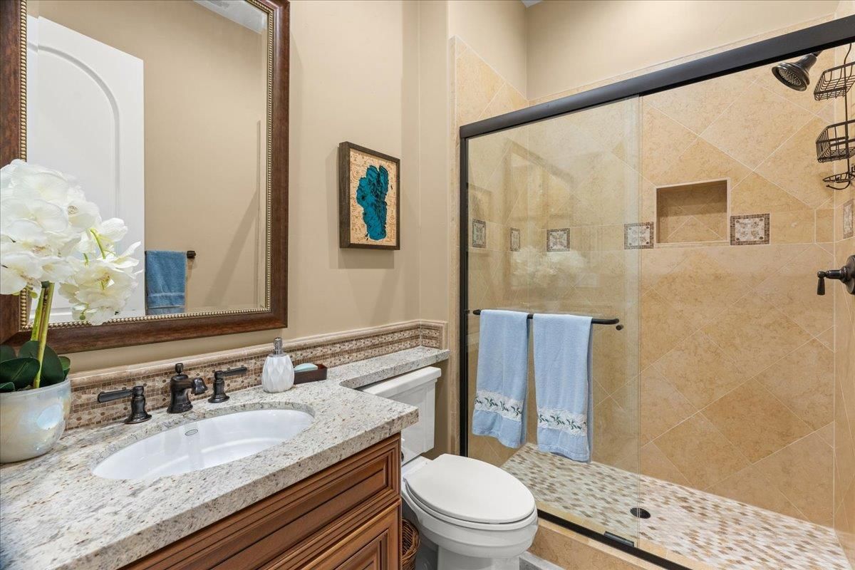 Bathroom, Glass Shower, Interior