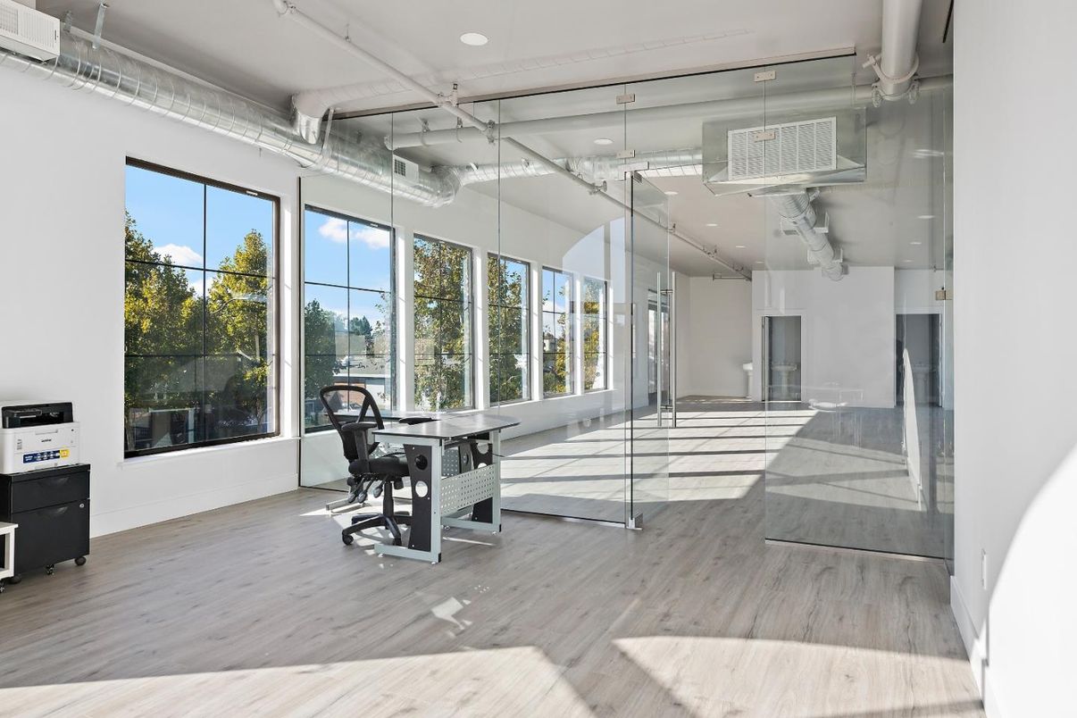 Home Office, Interior, Wood Texture Flooring