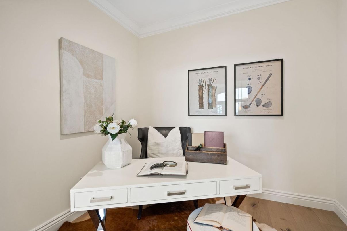 Home Office, Interior, Wood Texture Flooring