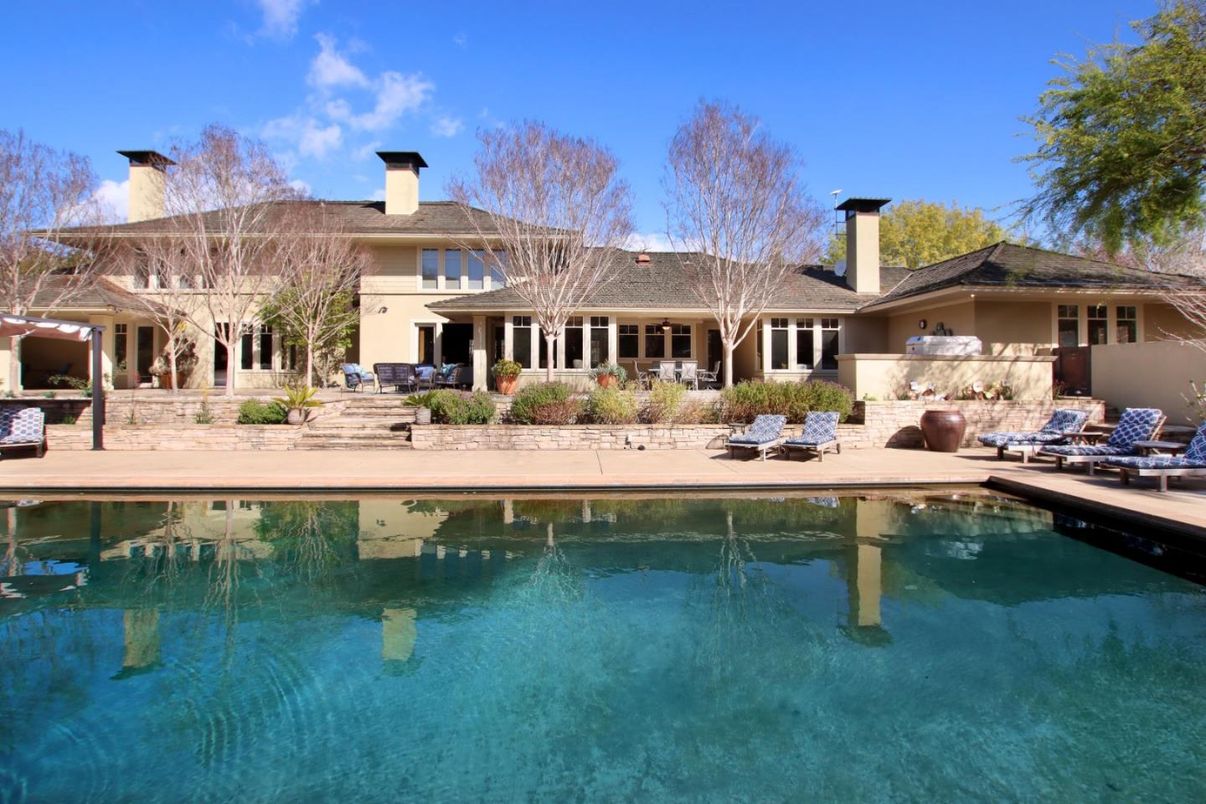 Backyard, Exterior, Facade, French Provincial