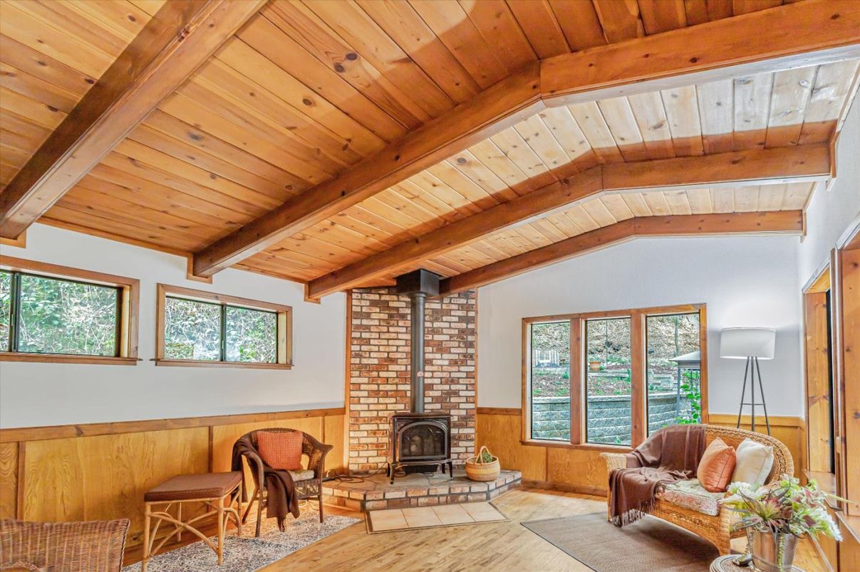 Fireplace, Interior, Living room, Wooden Beams, Wooden Ceilings, Wood Texture Flooring