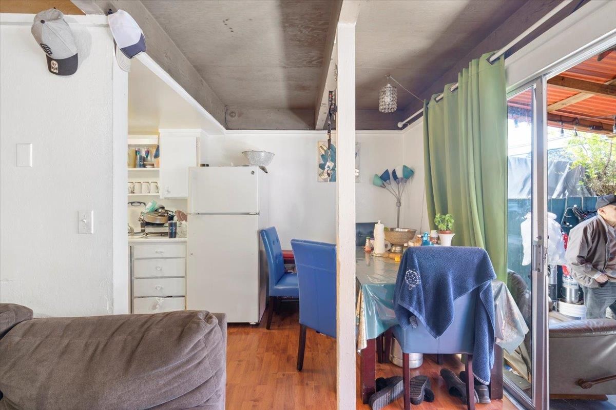 Dining room, Interior, Wood Texture Flooring