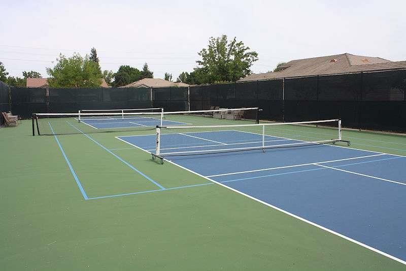 Exterior, Tennis Courts