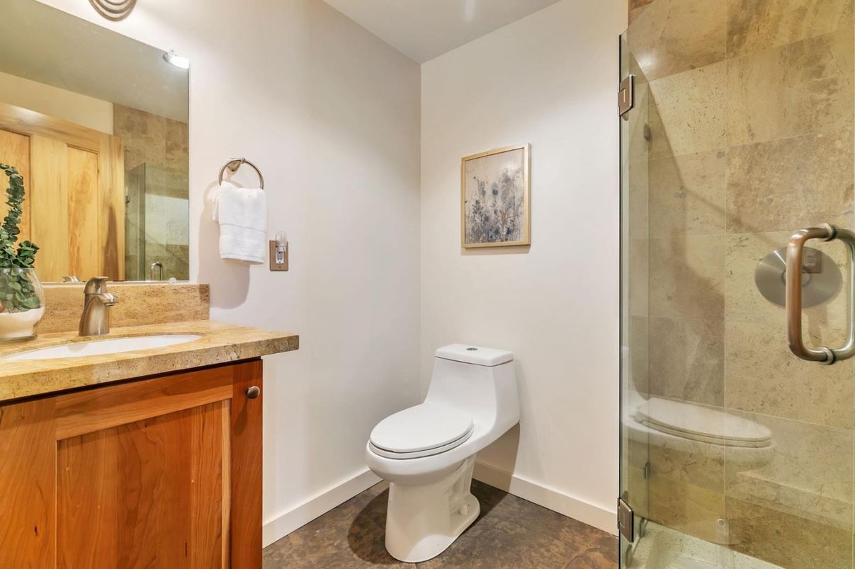 Bathroom, Glass Shower, Interior