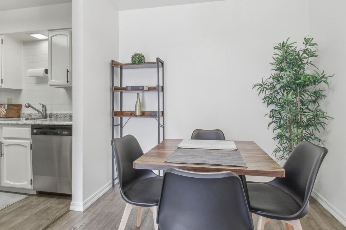 Dining room, Interior, Kitchen, Wood Texture Flooring