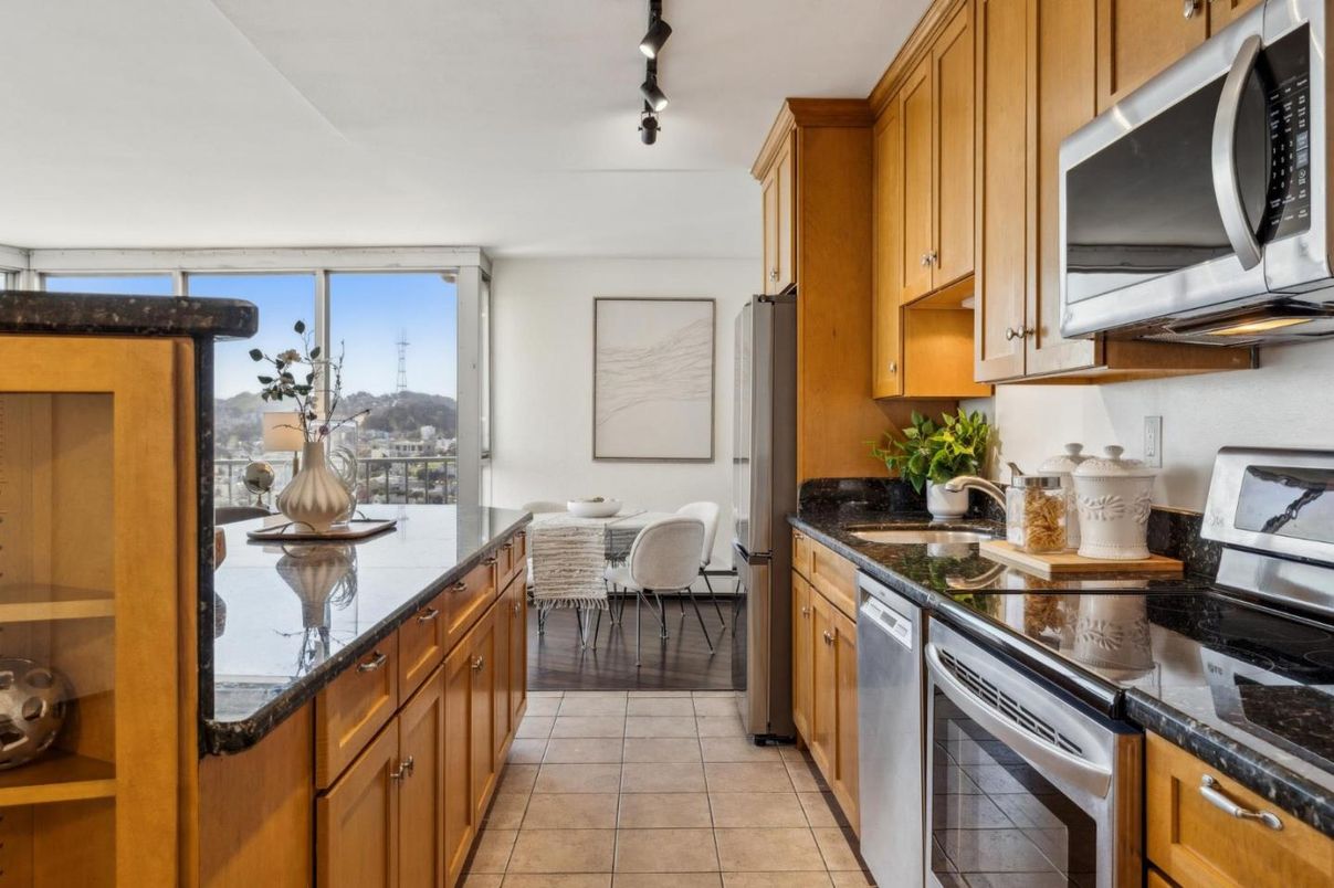 Dining room, Interior, Kitchen