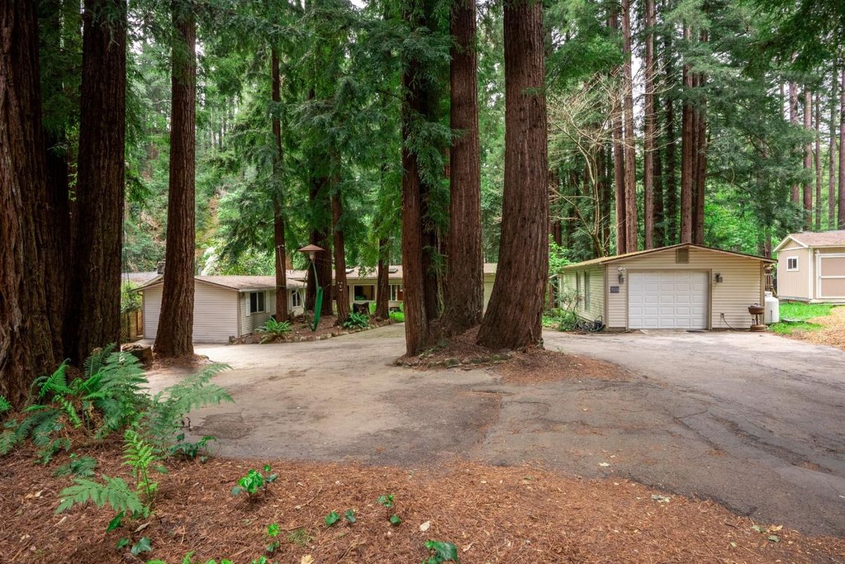 Backyard, Detached Garage, Exterior