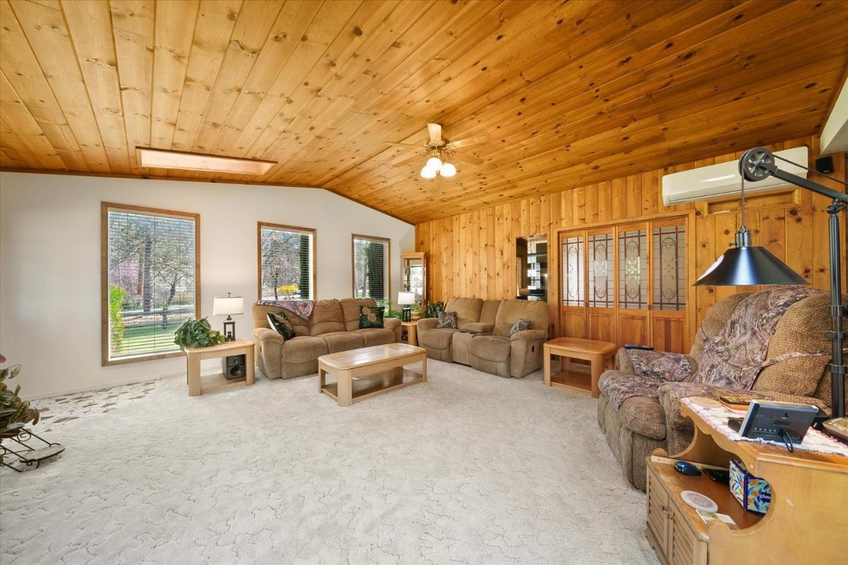 Interior, Living room, Wooden Ceilings, Wooden Walls
