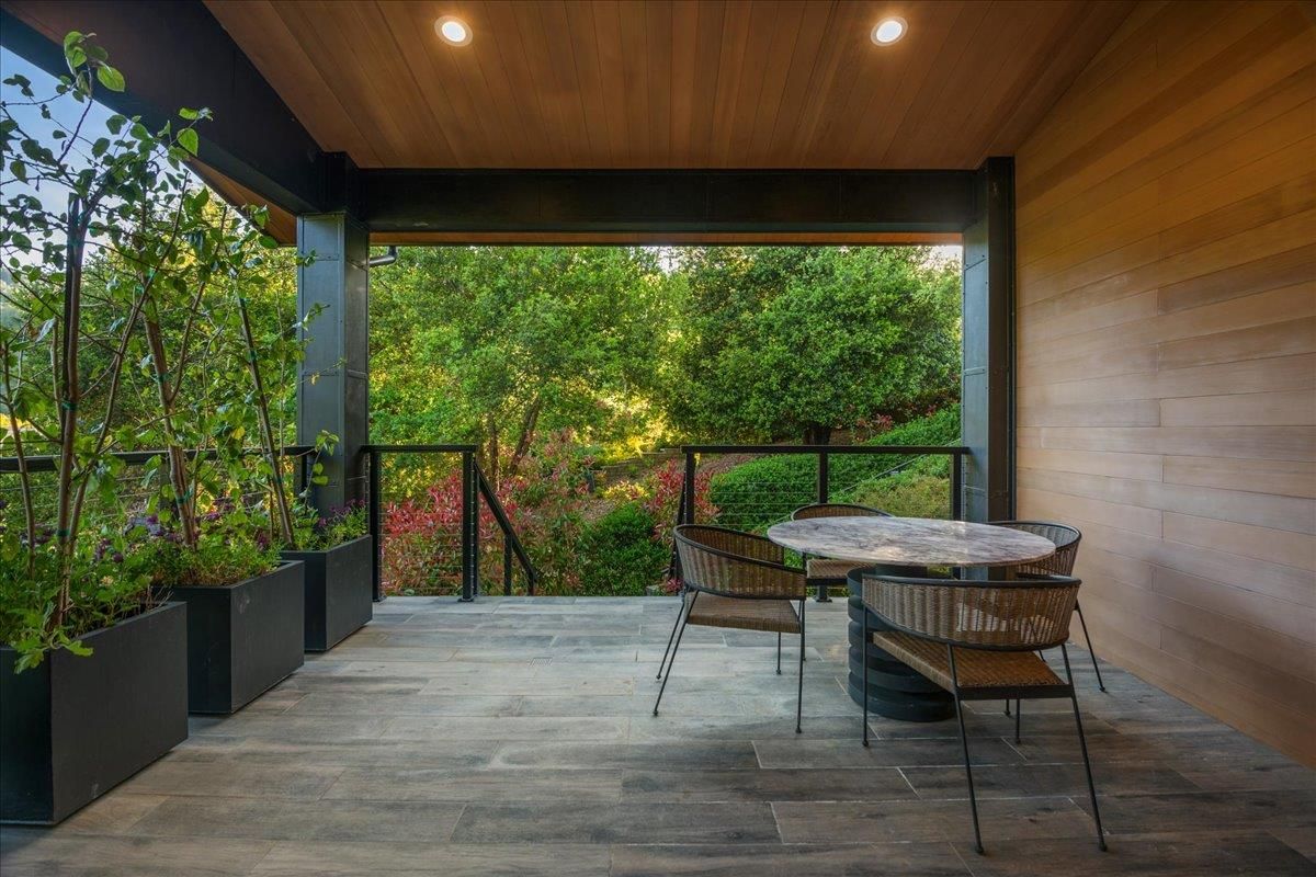 Exterior, Wood Texture Flooring