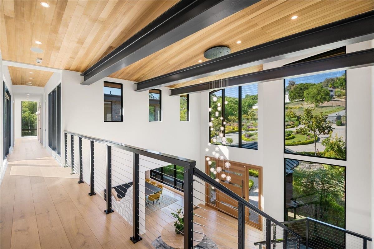 Interior, Recessed Lighting, Wooden Ceilings, Wood Texture Flooring