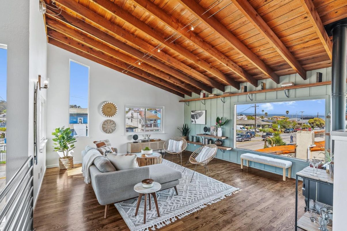 Interior, Living room, Wooden Beams, Wooden Ceilings, Wood Texture Flooring