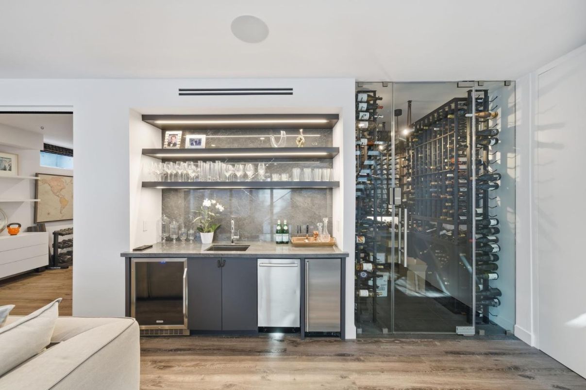 Interior, Wine Storage, Wood Texture Flooring