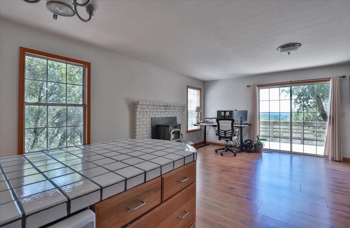 Fireplace, Interior, Wood Texture Flooring