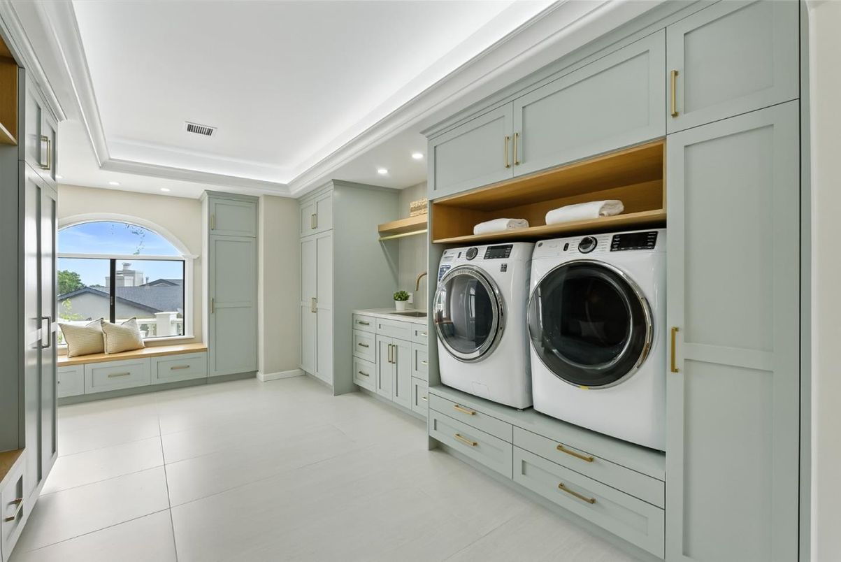 Interior, Recessed Lighting, Washer
