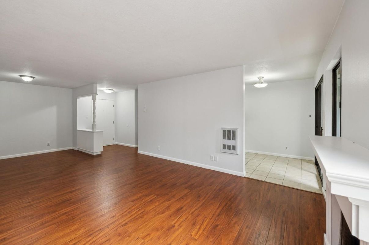 Empty room, Interior, Wood Texture Flooring