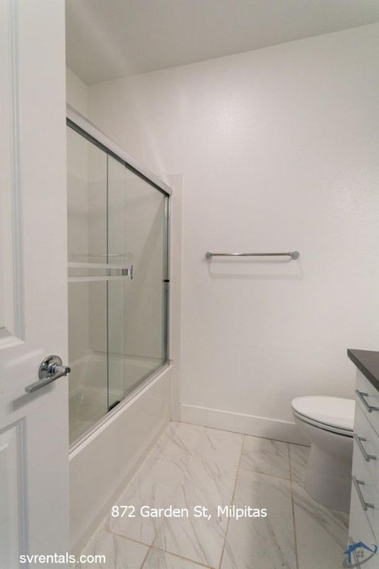 Bathroom, Glass Shower, Interior, Marble