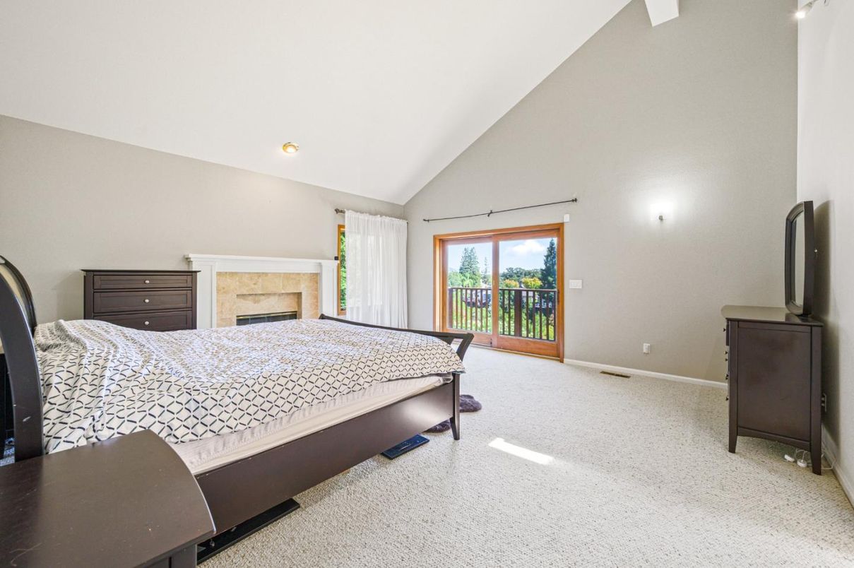 Bedroom, Fireplace, Interior, Recessed Lighting
