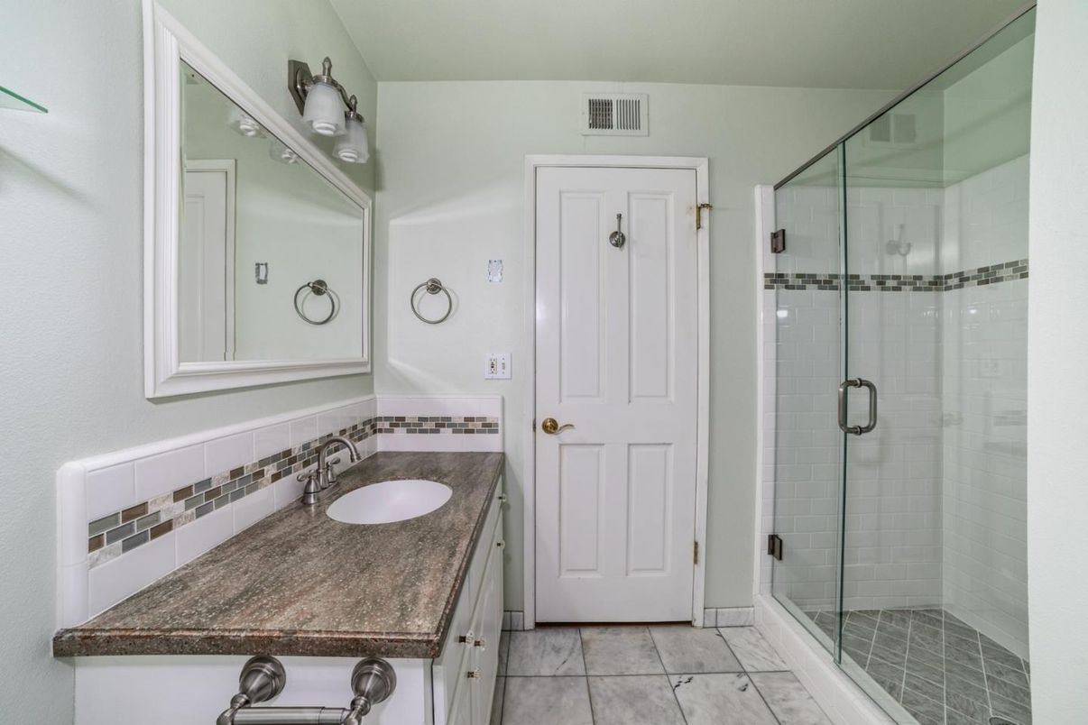 Bathroom, Glass Shower, Interior