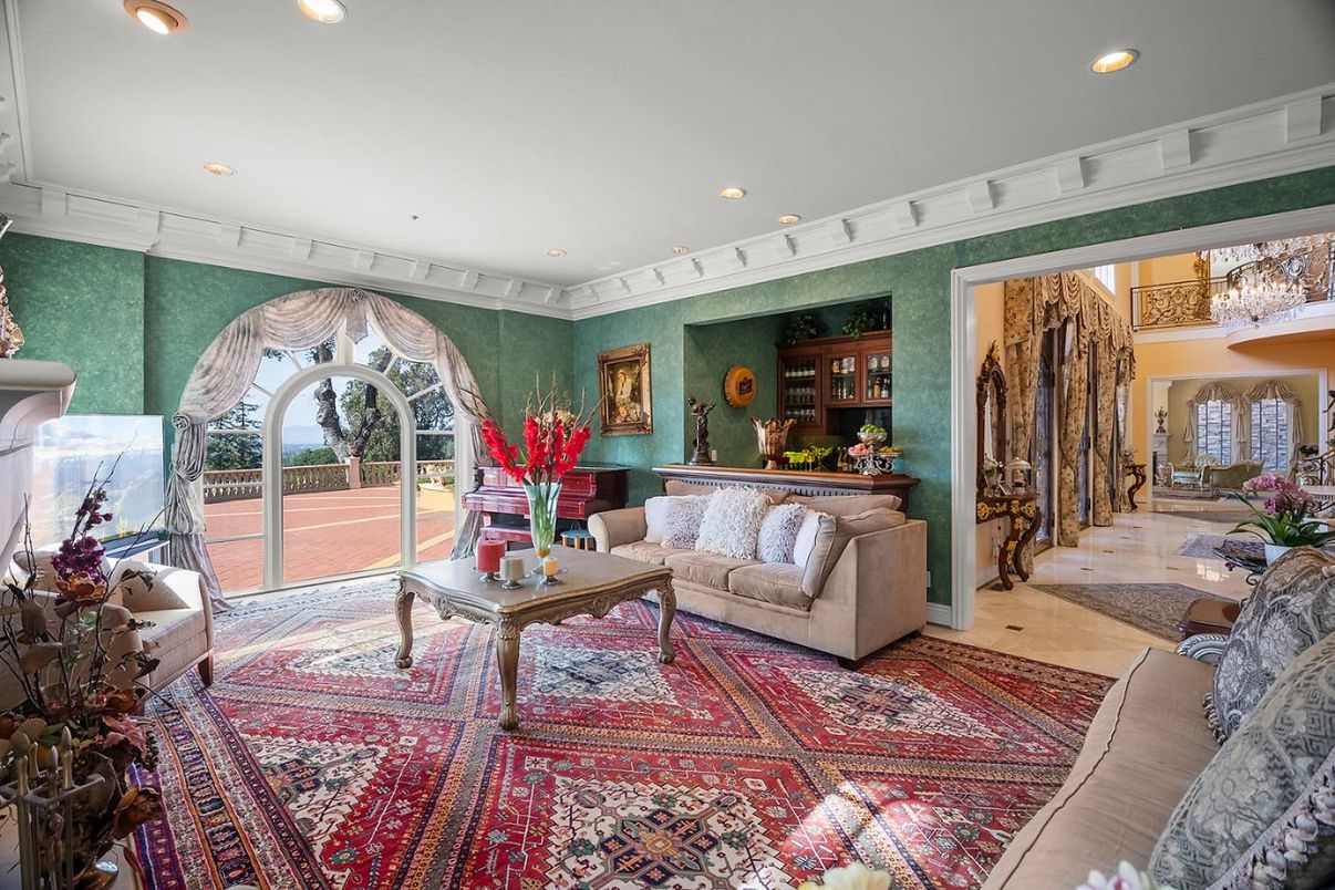 Chandelier, Interior, Living room, Recessed Lighting