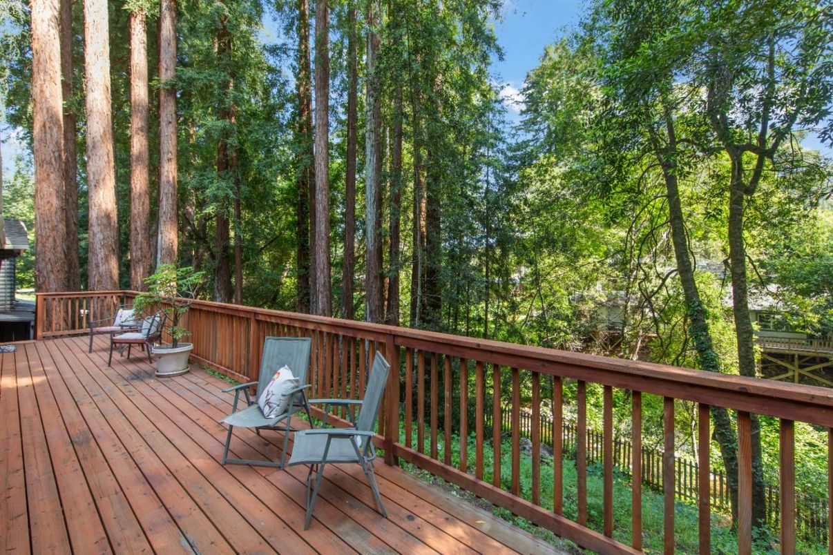 Exterior, Wood Texture Flooring