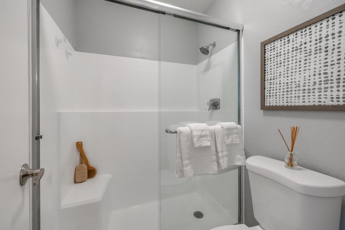 Bathroom, Glass Shower, Interior