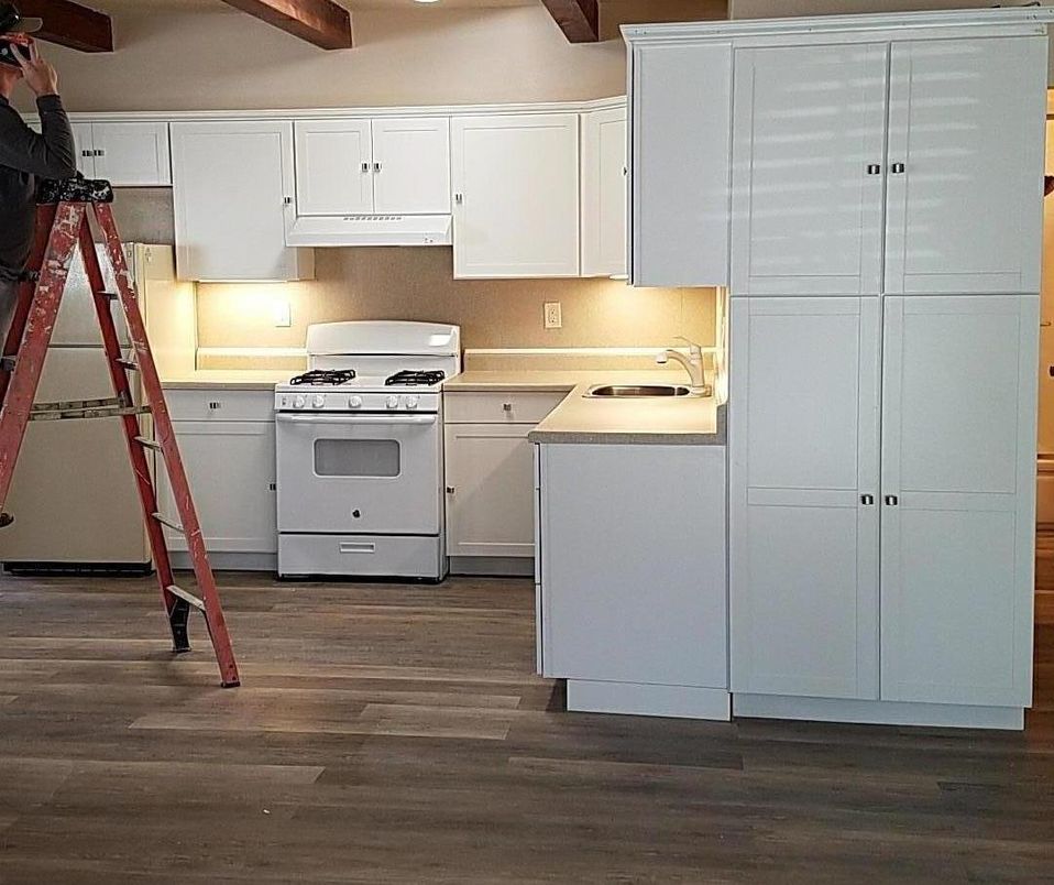 Interior, Kitchen, Wooden Beams, Wood Texture Flooring