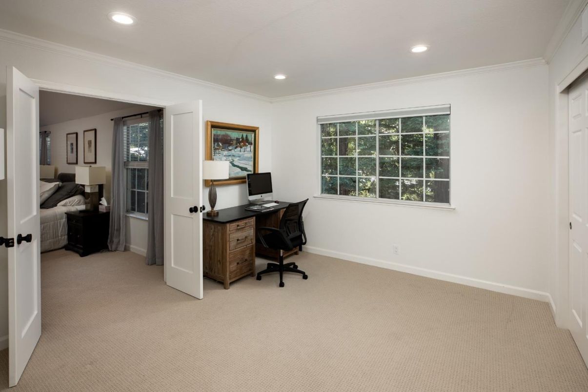 Home Office, Interior, Recessed Lighting