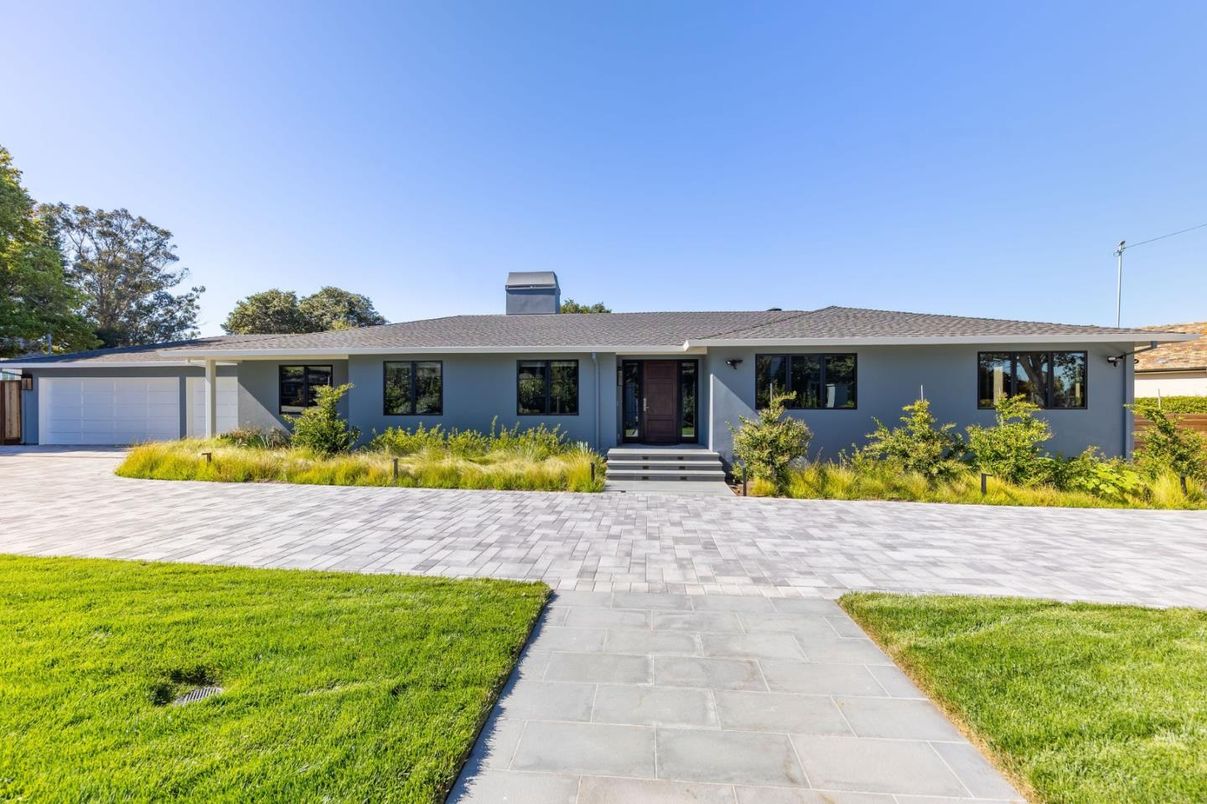 Attached, Backyard, Exterior, Facade, Ranch