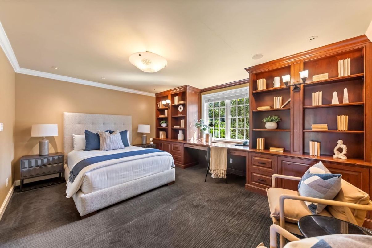 Bedroom, Home Office, Interior, Recessed Lighting