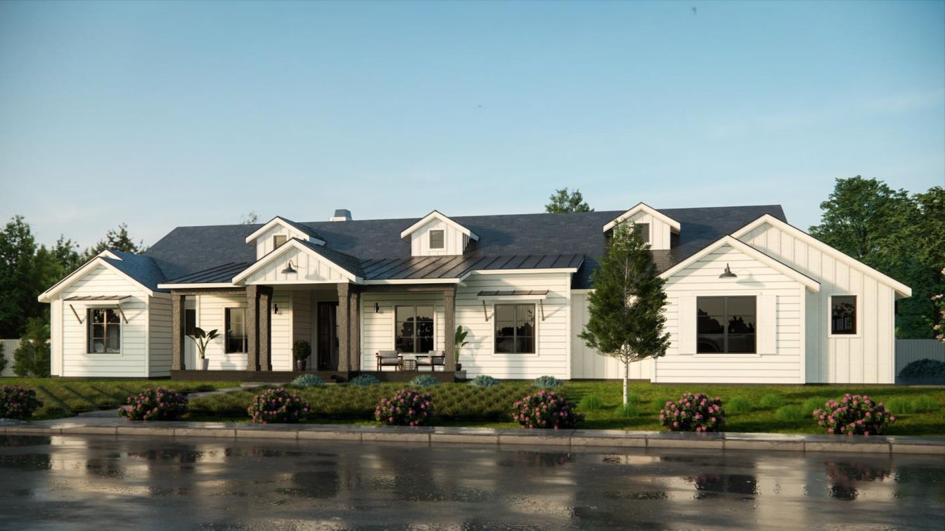 Exterior, Facade, Farmhouse