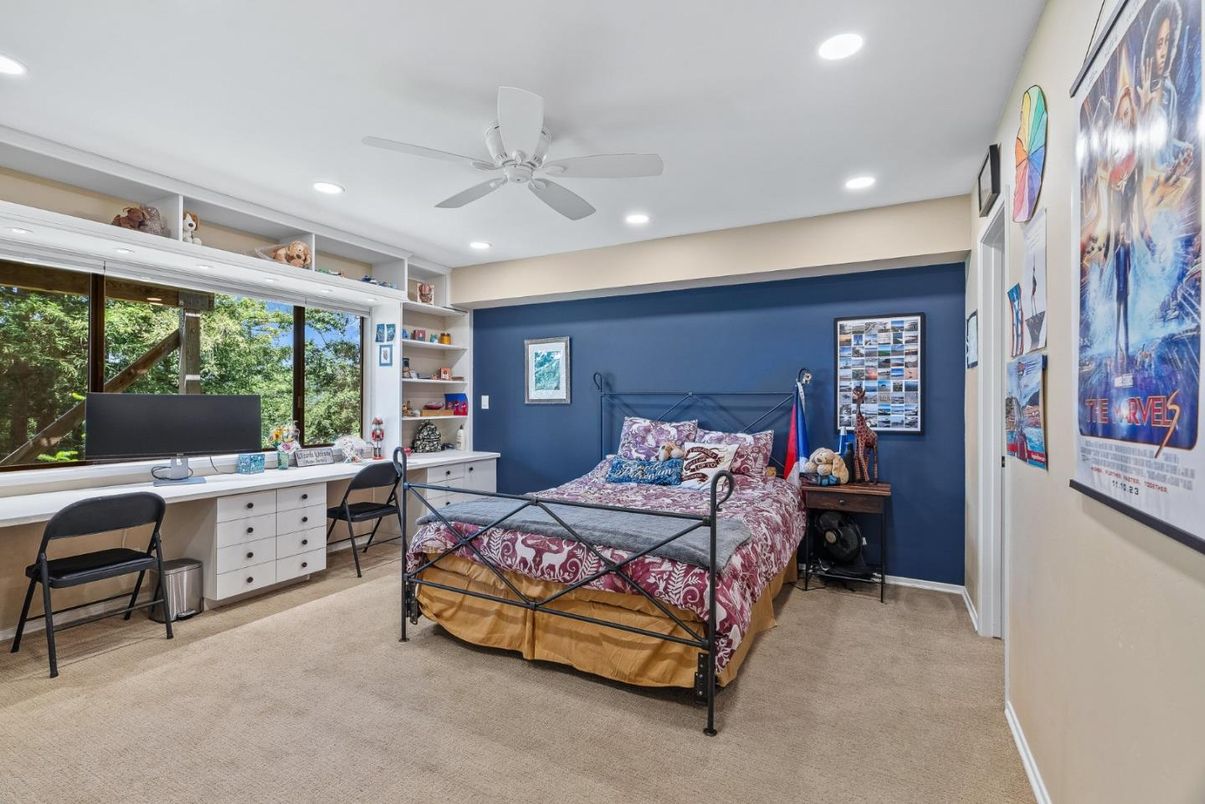 Bedroom, Home Office, Interior, Recessed Lighting