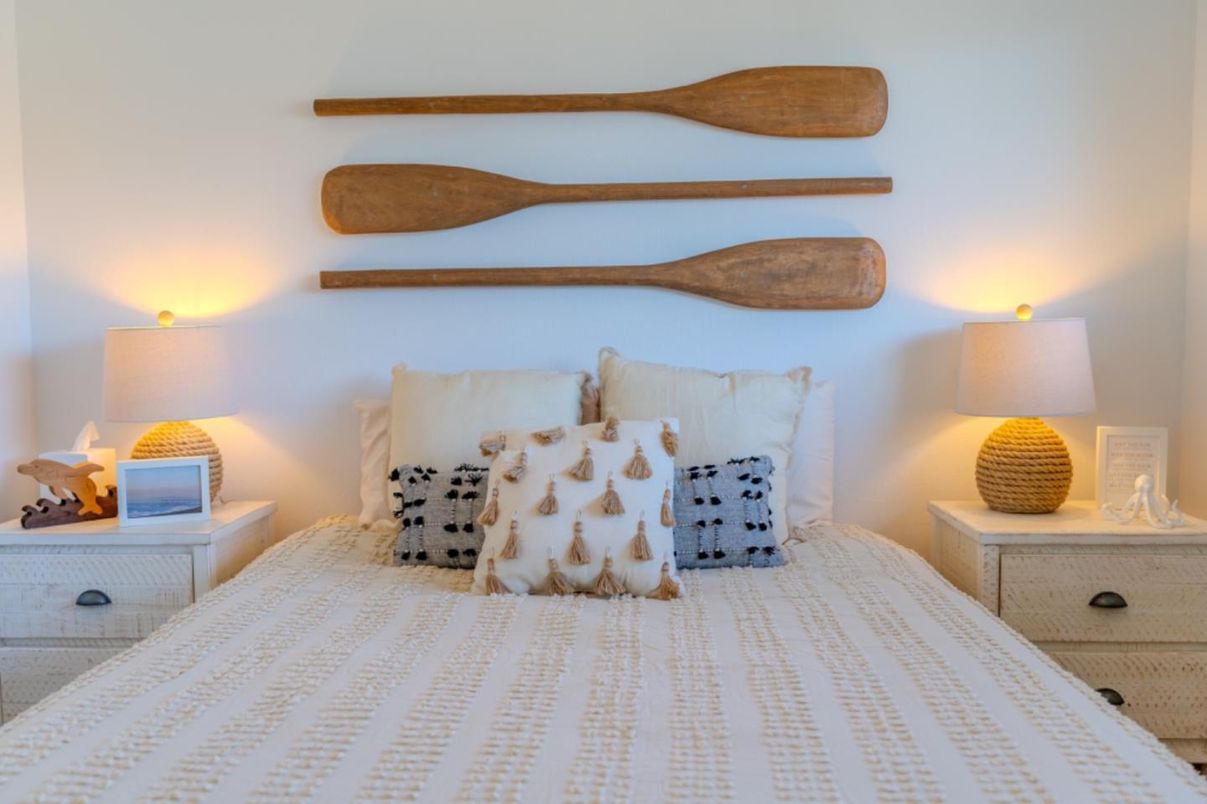 Bedroom, Interior, Wooden Beams