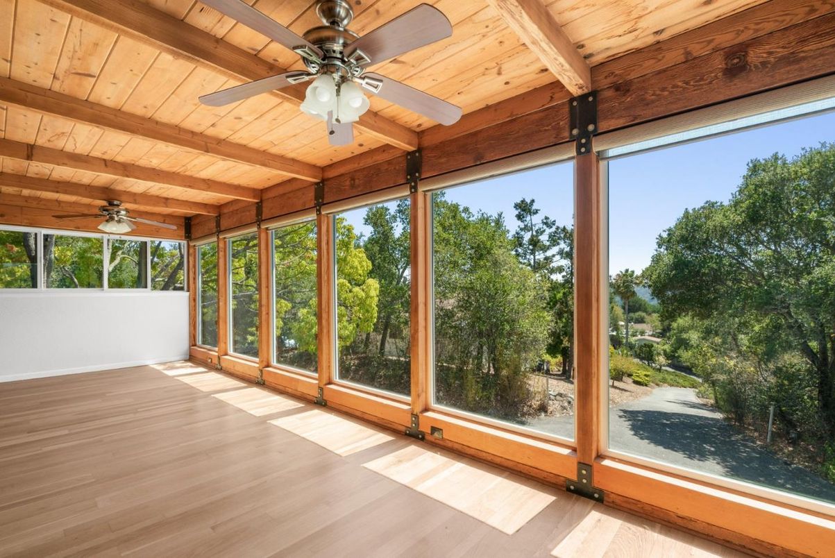 Interior, Sun Room, Wooden Beams, Wooden Ceilings, Wood Texture Flooring