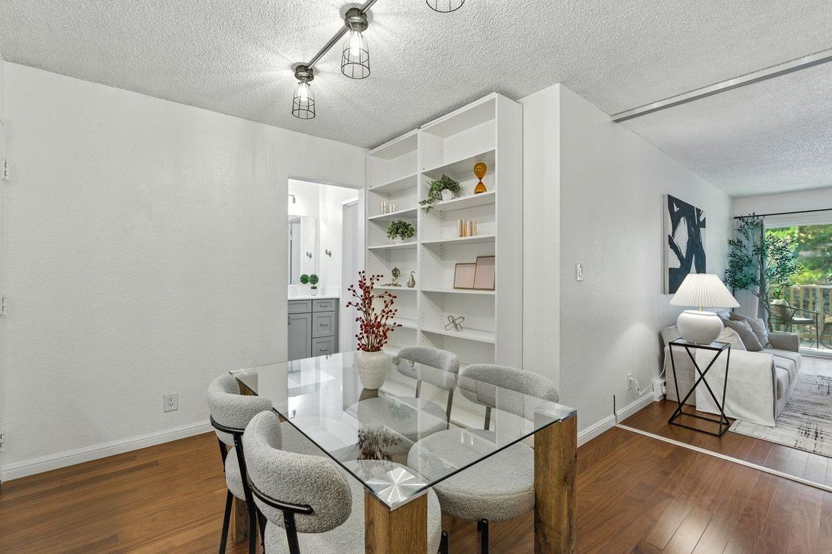 Dining room, Interior, Living room, Wood Texture Flooring